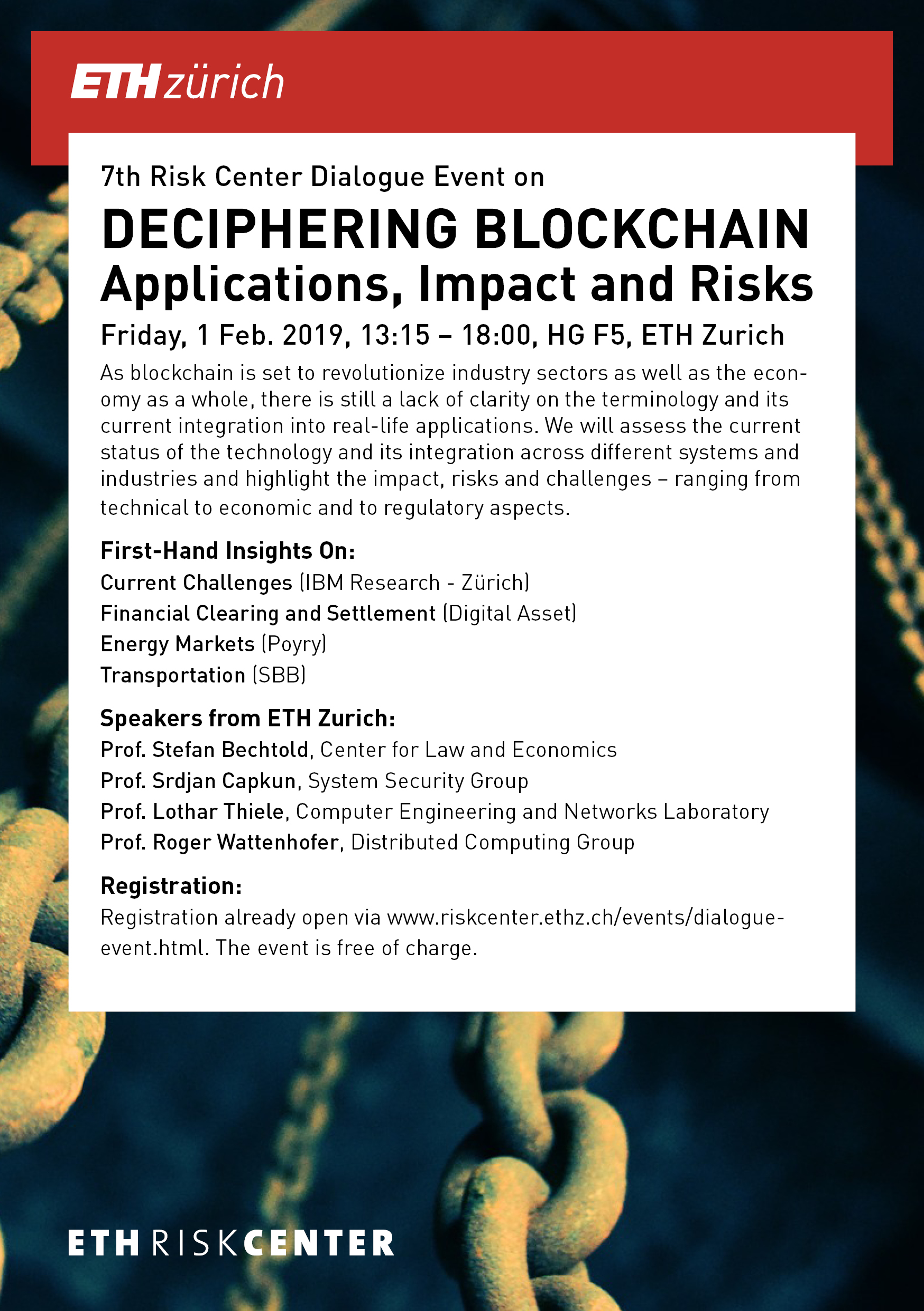 Deciphering Blockchain Event